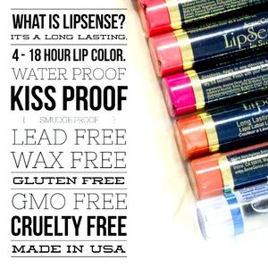 4 Tubes of LipSense (see description)